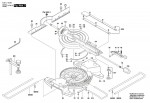 Bosch 3 601 L16 270 GCM 8 SJ Slide Mitre Saw 230 V / GB Spare Parts GCM8SJ